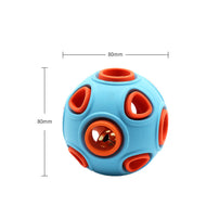 Leuchtender klingender Hund Spielzeug ball