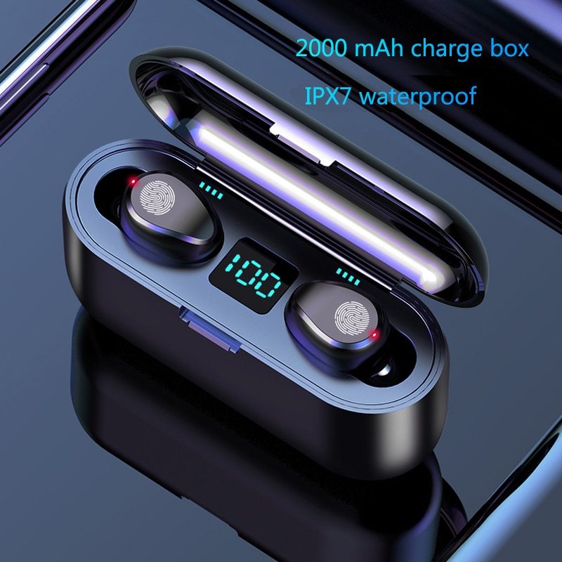 „Kabellose Bluetooth Kopfhörer – In-Ear Headset mit Mikrofon & HiFi-Sound“