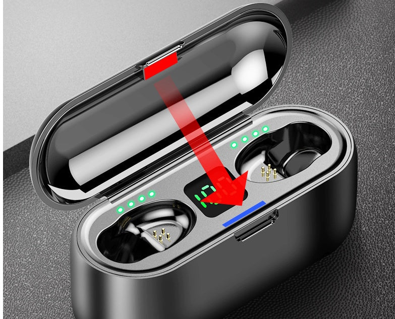 „Kabellose Bluetooth Kopfhörer – In-Ear Headset mit Mikrofon & HiFi-Sound“