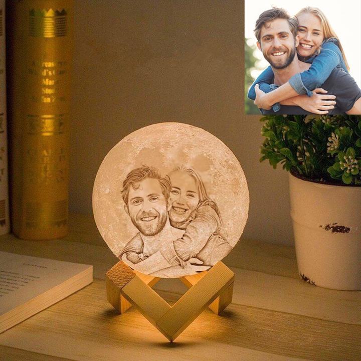 Personalisierte Mondlampe – Dein eigener Mond zum Anfassen