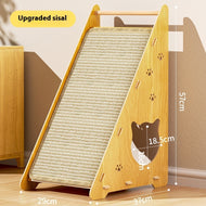 Sisal-Kratzbrett für Katzen – Vertikal, Wandmontage, Kratzfest & Verschleißbeständig