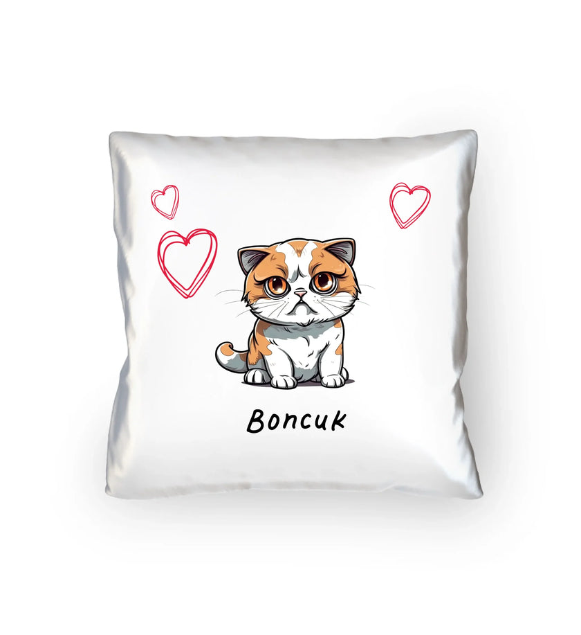 40x40 Personalisiertes Katzenkissen 2