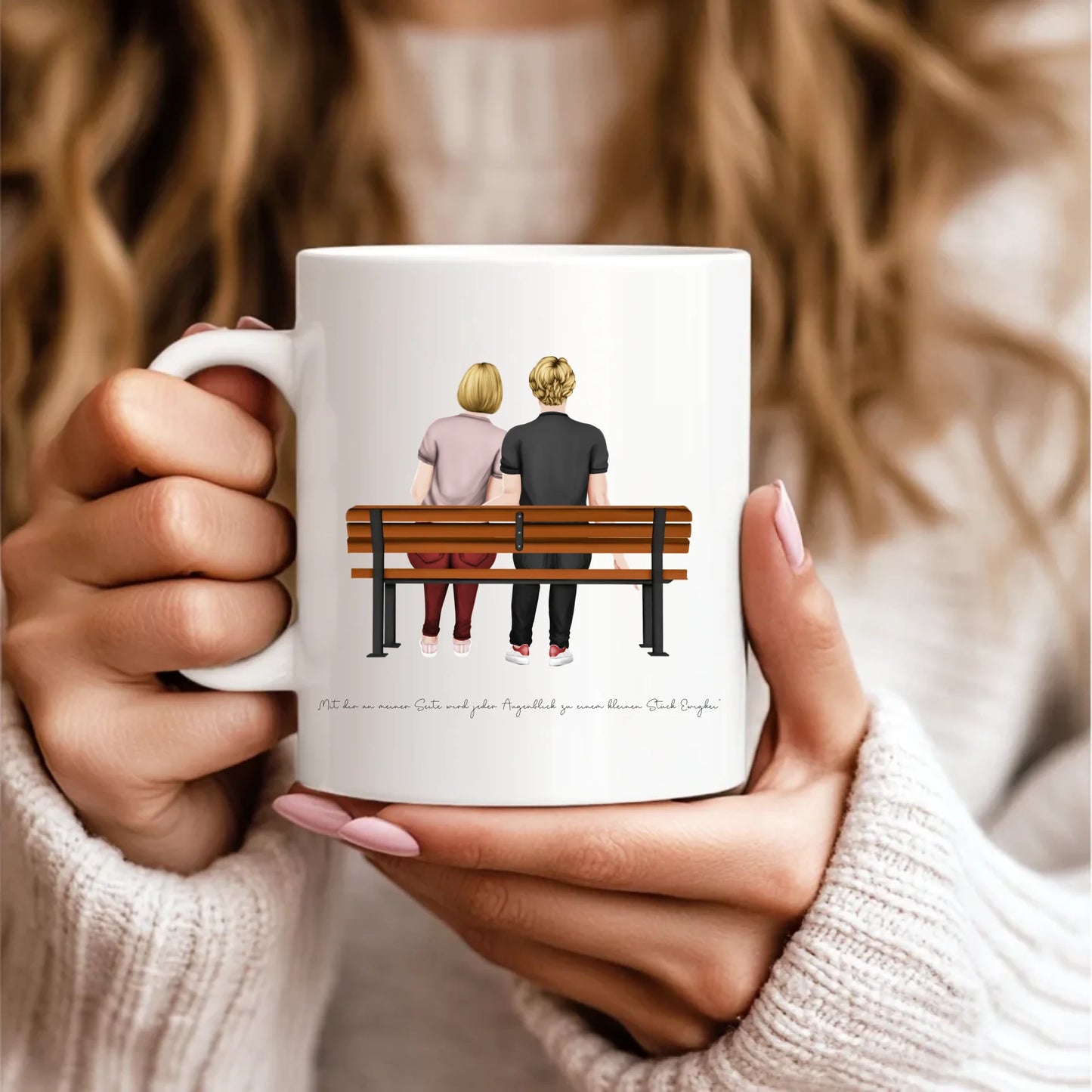11oz White Mug Model Mockup