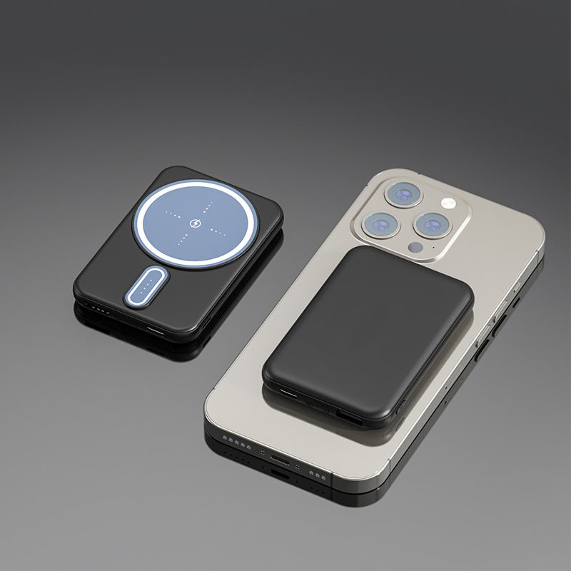 „Kabellose Magnetische Powerbank – Tragbares Ladegerät & Mobile Stromversorgung“