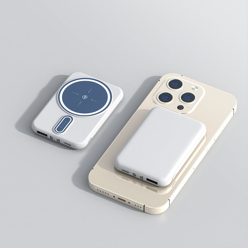 „Kabellose Magnetische Powerbank – Tragbares Ladegerät & Mobile Stromversorgung“