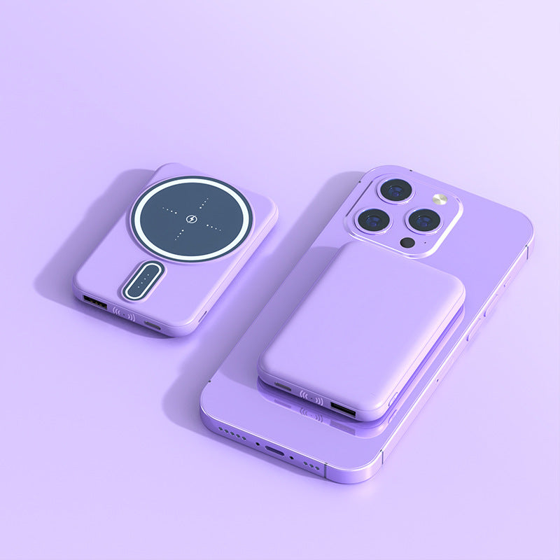 „Kabellose Magnetische Powerbank – Tragbares Ladegerät & Mobile Stromversorgung“
